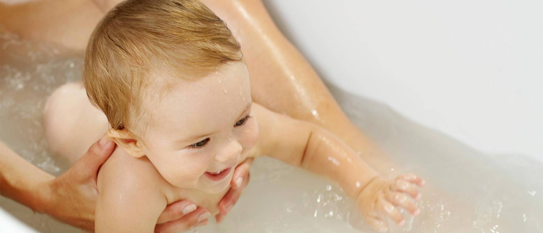 Baby in bathtub