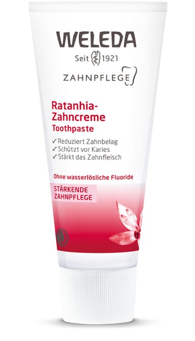 Ratanhia-Zahncreme