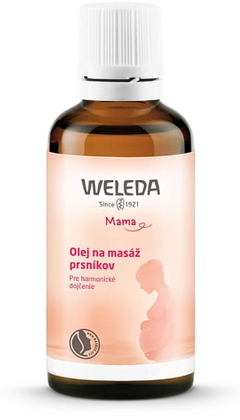 Olej na masáž prsníkov