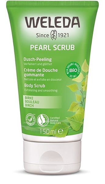 Brezový sprchovací peeling