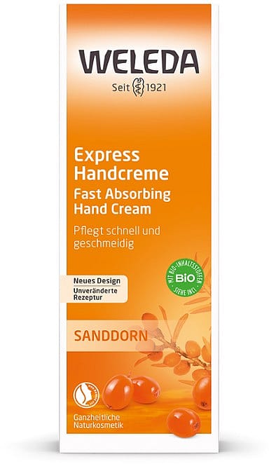 Rakytníkový krém na ruky