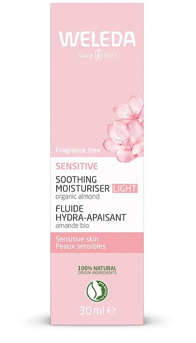 Upokojujúci pleťový krém Sensitive Light