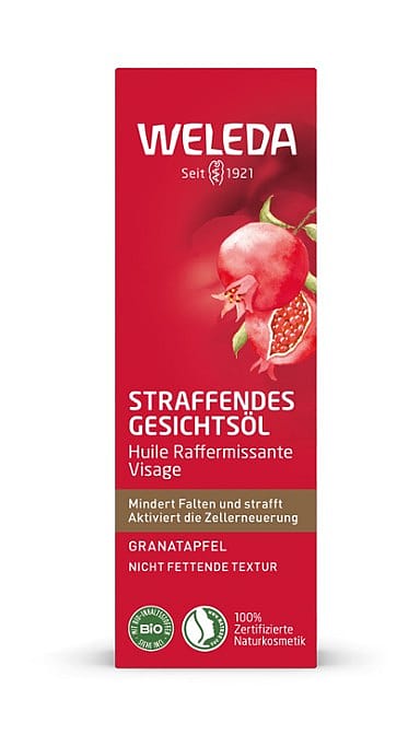 Spevňujúci pleťový olej Granátové jablko
