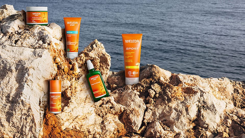 weleda sport produkty